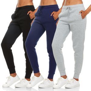 NEW BottomLine 3 Pack Sweatpants Women, Comfortable Womens Sweatpants, Fleece Wo